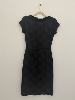 Downeast black wiggle dress